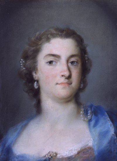 Muotokuva Faustina Bordoni Hassesta tekijältä Rosalba Carriera
