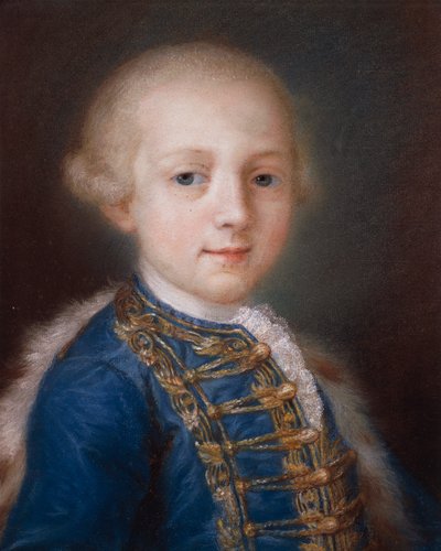 Nuoren pojan muotokuva, kirjoittanut Rosalba Carriera (1673-1757) tekijältä Rosalba Giovanna Carriera