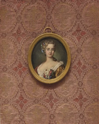 Tuntemattoman naisen muotokuva tekijältä Rosalba Giovanna Carriera