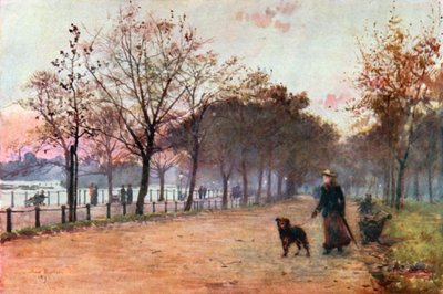 Sa pamamagitan ng Ring, Hyde Park: Eveningfinn tekijältä Rose Maynard Barton