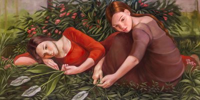 Täydellinen rauha Rikkinäinen rauha, 2008 (öljy kankaalle) tekijältä Rosemarie Adcock