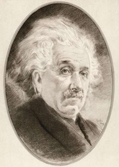Albert Einstein, kirjasta Living Biographies of Great Scientists. tekijältä Ross Gordon