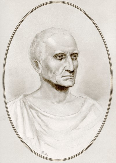 Gaius Julius Caesar julkaisusta Living Biographies of Famous Rulers tekijältä Ross Gordon
