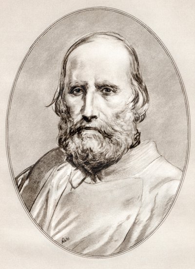 Giuseppe Garibaldi, elokuvasta Living Biographies of Famous Men. tekijältä Ross Gordon