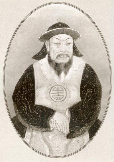 Kublai Khan, julkaisusta Living Biographies of Famous Rulers. tekijältä Ross Gordon