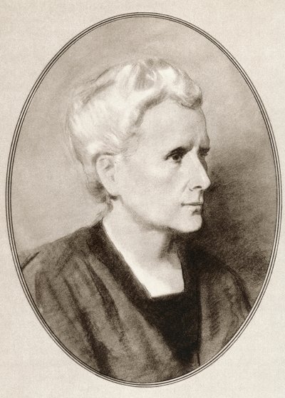 Marie Sklodowska Curie, kirjasta Living Biographies of Great Scientists. tekijältä Ross Gordon