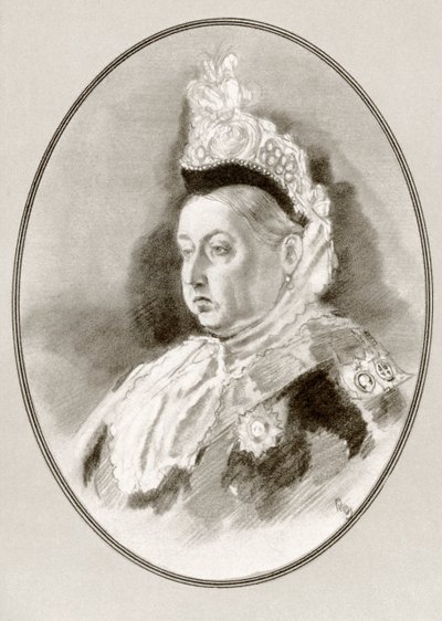 Victoria, julkaisusta Living Biographies of Famous Rulers tekijältä Ross Gordon