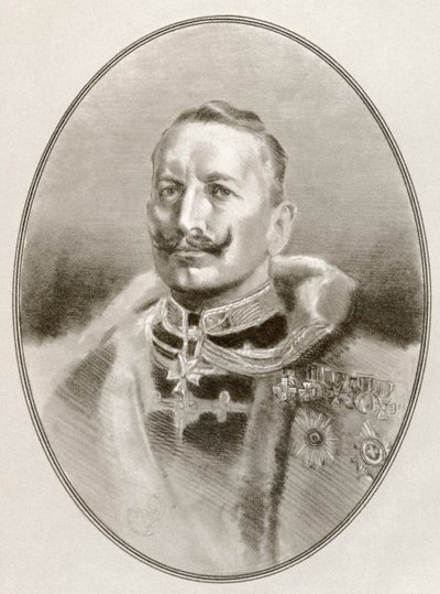 Wilhelm II, kirjasta Living Biographies of Famous Rulers. tekijältä Ross Gordon