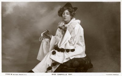 Gabrielle Ray, englantilainen näyttelijä, tanssija ja laulaja, 1900-luku. tekijältä Rotary Photo