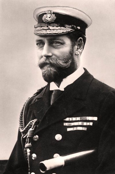 Kuningas Yrjö V 1865-1936, 1900-luvun alku. tekijältä Rotary Photo