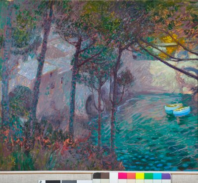 San Fruttuoson lahti n. 1913-1915 tekijältä Rubaldo Merello
