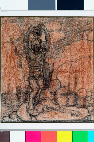 Perseus Medusan pään kanssa, n. 1915-1919 tekijältä Rubaldo Merello