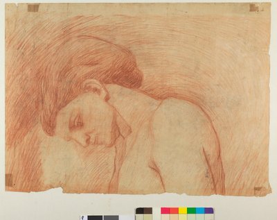 Hänen vaimonsa muotokuva, n. 1918 tekijältä Rubaldo Merello