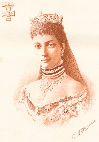 Sa Altesa Reial la Princesa de Gal·les, 1884 finlandès tekijältä Rudolf Blind