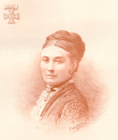 Saksan keisarikunnan ja Preussin kruununprinsessa, 1884 tekijältä Rudolf Blind