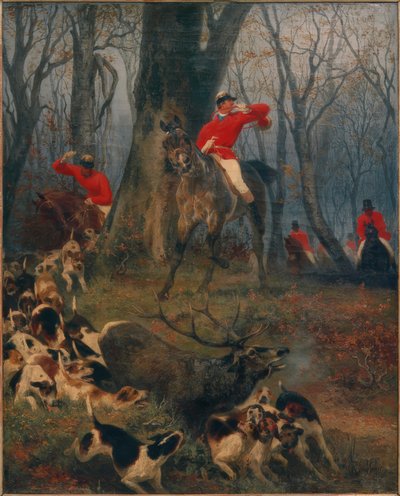 Parforcejagd tekijältä Rudolf Carl Huber