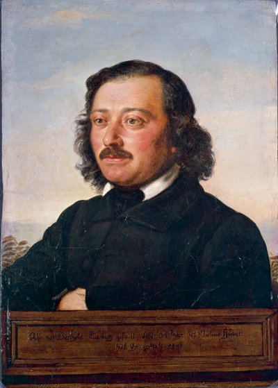 Berthold Auerbachin muotokuva tekijältä Rudolf Julius Benno Huebner