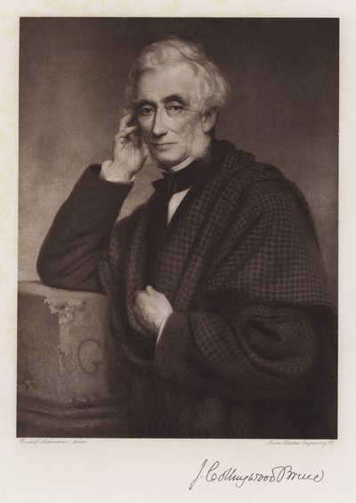 John Collingwood Bruce (litho) tekijältä Rudolf Lehmann