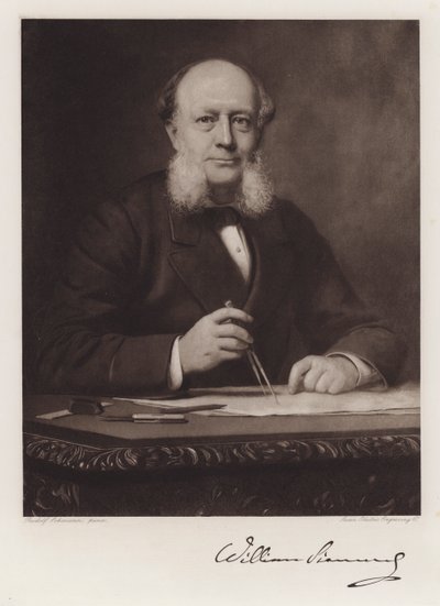 Karl Wilhelm Siemens (litho) tekijältä Rudolf Lehmann