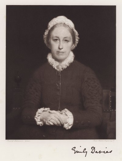 Sarah Emily Davies (litho) tekijältä Rudolf Lehmann