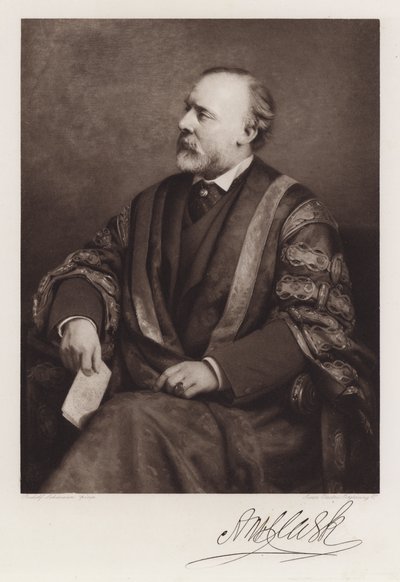 Sir Andrew Clark (litho) tekijältä Rudolf Lehmann