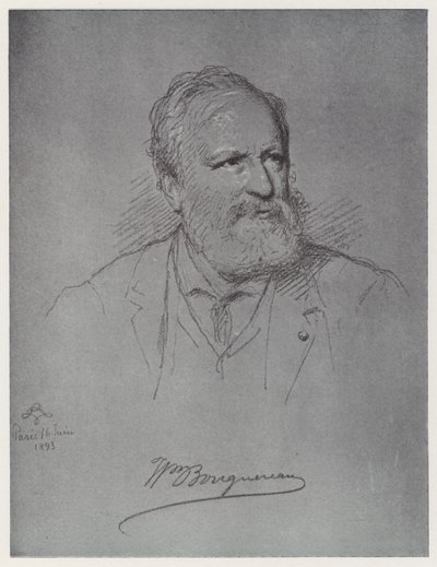 William Adolphe Bouguereau (litho) tekijältä Rudolf Lehmann