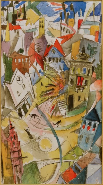 Räjähdys tekijältä Rudolf Schlichter