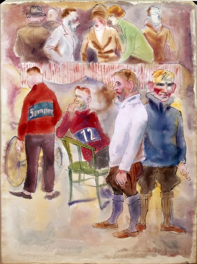 kuuden päivän kilpailu tekijältä Rudolf Schlichter