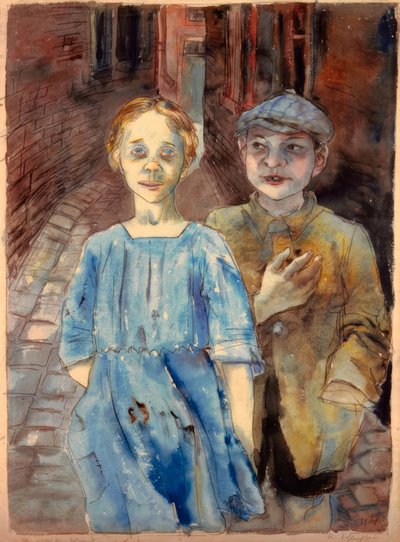 Hylätty nuoriso tekijältä Rudolf Schlichter