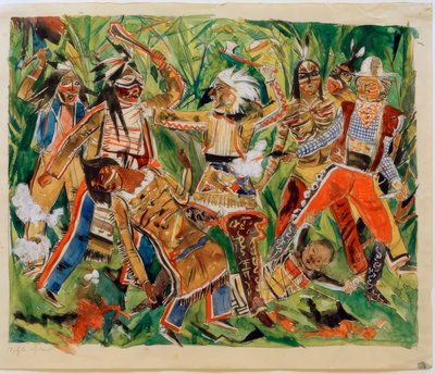 Villi länsi tekijältä Rudolf Schlichter