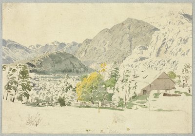 Schmolnau lähellä Ischl tekijältä Rudolf von Alt