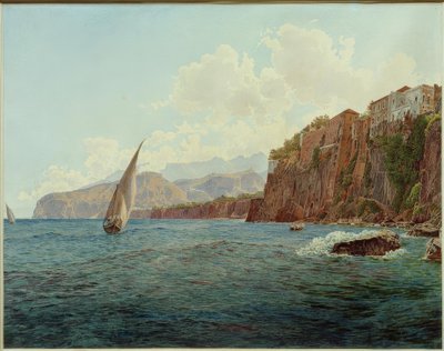 Sorrento / Sorrento (Campania, Italia). tekijältä Rudolf von Alt