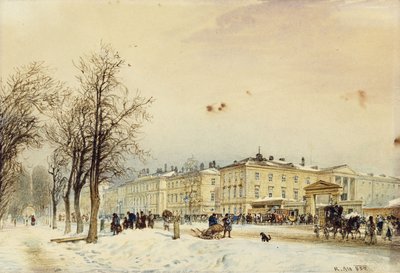 Pohjois-asema, Wien; Pohjois-asema, Wien, 1852 tekijältä Rudolf von Alt