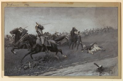 Blücher Unhorsed Lignyssä tekijältä Rufus Fairchild Zogbaum