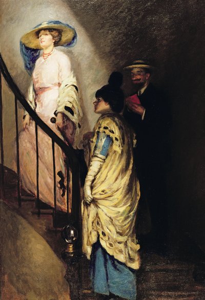 Kokous portaissa tekijältä Rupert Charles Wolston Bunny