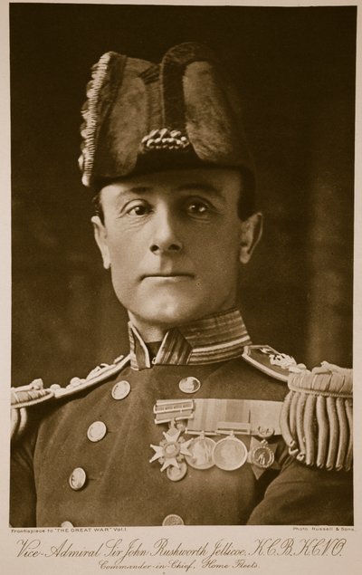Vara-amiraali Sir John Rushworth Jellicoe tekijältä Russell & Sons Photography