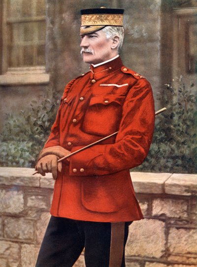 Sir Frederick William Edward Forestier Forestier-Walker, brittiläinen sotilas, 1902. tekijältä Russell and Sons