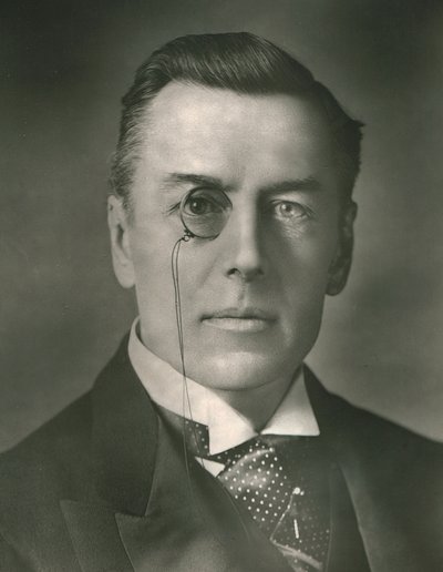 Oikea kunniallinen Joseph Chamberlain, c1907. tekijältä Russell and Sons