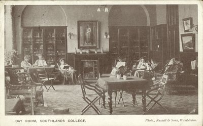 Päivähuone, Southlands College, Roehampton, Lontoo (b/w kuva) tekijältä Russian Photographer