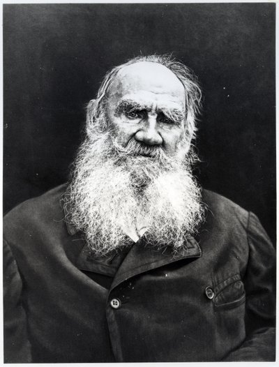 Leo Tolstoi (s/w-kuva) tekijältä Russian Photographer