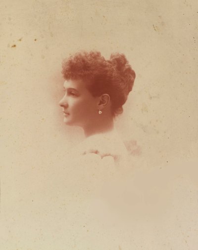 Marie Pavlovna de Russie - Venäjän suurherttuatar Maria Pavlovna (1854-1920), Anonyymi. Hopeinen gelatiinivalokuvaus tekijältä Russian Photographer