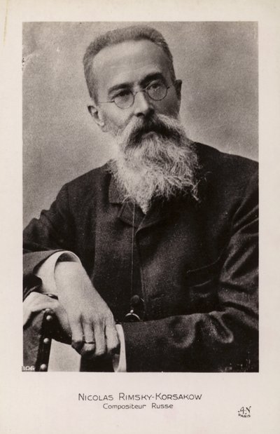 Nikolai Rimski-Korsakov, venäläinen säveltäjä tekijältä Russian Photographer