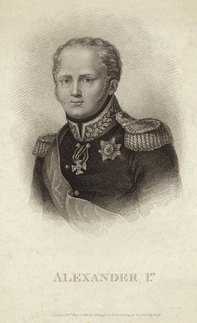 Aleksanteri 1. - Venäjän keisari (1777-1825) tekijältä Russian School
