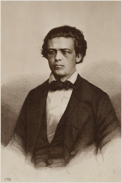 Anton Rubinsteinin muotokuva tekijältä Russian School