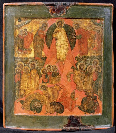 Muutos (tempera paneelissa) tekijältä Russian School