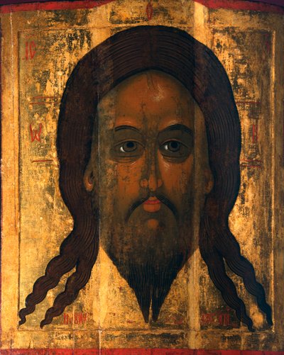 Holy Mandylion The Vernicle, 1447. tekijältä Russian icon.