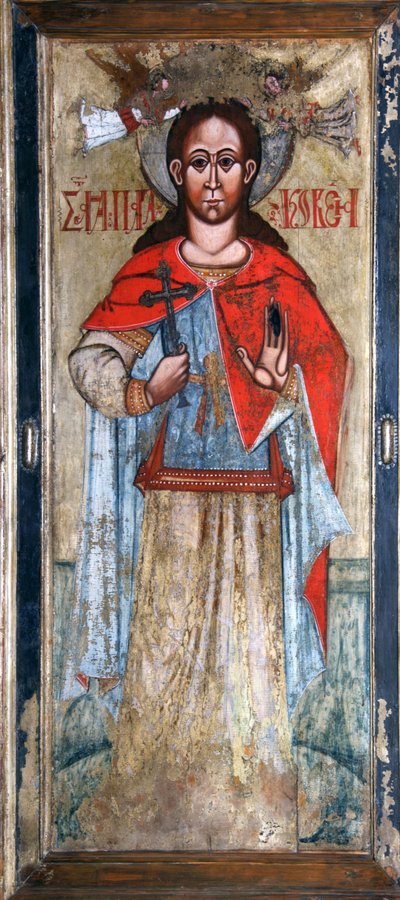 Saint Paraskeva Pyatnitsa, arli 17t Centura. tekijältä Russian icon.