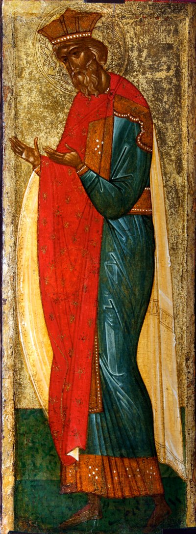 Pyhä Vladimir Kiovalainen, 1400-luvun alku. tekijältä Russian icon.