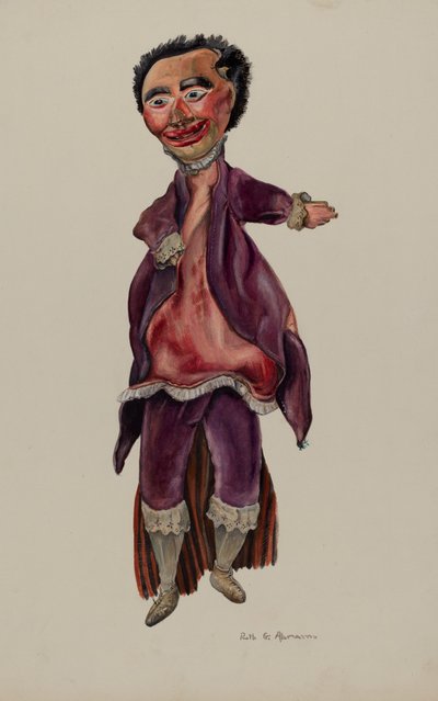 Tohtori Marionette, n. 1937. tekijältä Ruth Abrams