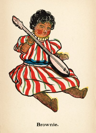 Nuket: Brownie (väri litho) tekijältä Ruth Cobb